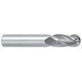 End Mill,Carbide,1/16,4 FL,SGL Ball End