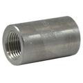 Reducing Coupling, 1 in x 3/4 in FNPT, 304 Stainless Steel, Class 3000