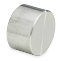 1/4 in Socket Weld Cap, 304 Stainless Steel, Class 3000, 11/16 in Length