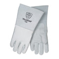 750 Welding Gloves, Straight Cuff, Straight Thumb, Premium Elkskin, L, 1 PR