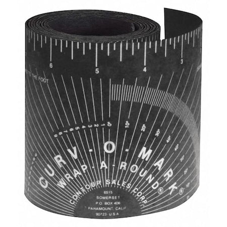 9 ft Wrap-a-Round/Diameter Tape Measure, 5 in Blade