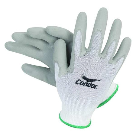 Coated glove, Not Rated Abrasion Level, L 1 PR