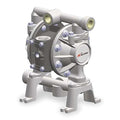 Double Diaphragm Pump, Aluminum, Air Operated, PTFE, 14 GPM