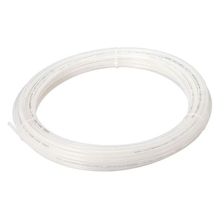 Tubing,3/8" OD,Nylon,Natural,100 Ft