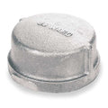 Malleable Iron Round Cap, 3 in FNPT, Class 150