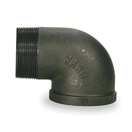 90 Degree Street Elbow 90 Degree Street Elbow, 2-1/2" Pipe, FNPT x MNPT, Malleable Iron, Class 150