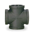 Cross Cross, 2-1/2" Pipe, FNPT, Malleable Iron, Class 150