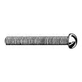 5/16"-18 x 3/4 in Slotted Round Machine Screw, Plain Brass, 25 PK