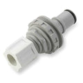 Insert,Polyprop,DisconnIns3/8",Comp1/2"