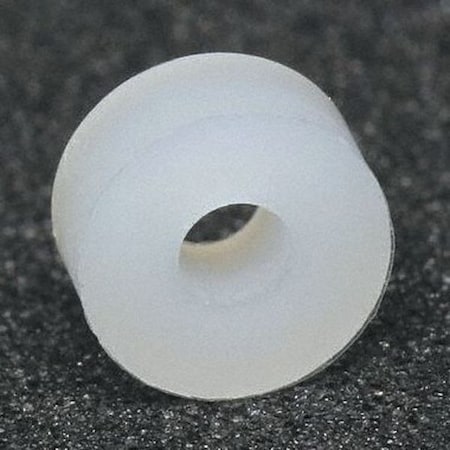 Spacer, #6 Screw Size, Plain Nylon, 1 3/8 in Overall Lg, 0.14 in Inside Dia, 10 PK