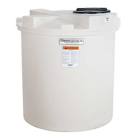 Storage Tank,Vertical Closed Top,500 Gal