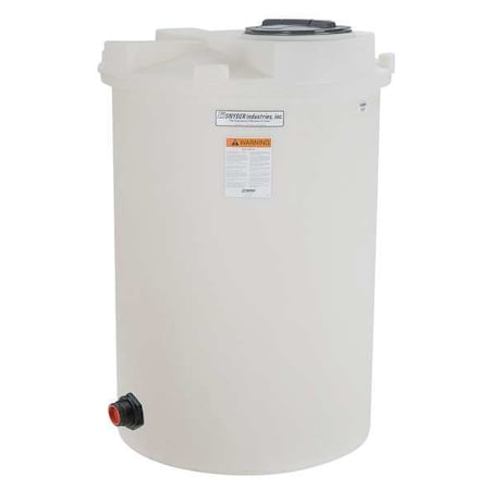 Storage Tank,Vertical Closed Top,250 Gal