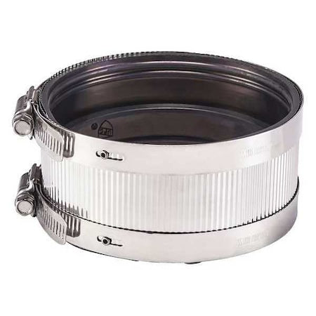 No Hub Coupling,For Pipe Size 1-1/2"