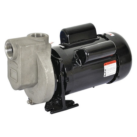 Centrifugal Pump, 3/4 hp, 115/208 to 230V AC, 1 Phase, 52 ft Max Head