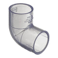 PVC Elbow, 90 Degrees, Solvent x Solvent, 1 in Pipe Size