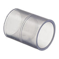 PVC Coupling, Solvent x Solvent, 2 in Pipe Size