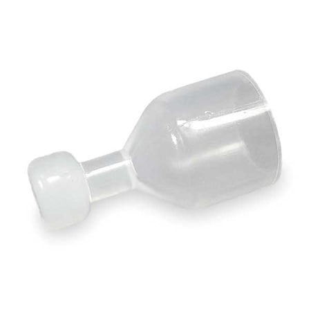 Cap, PFA, Flared 1/4 in