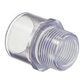 PVC Male Adapter, MNPT x Solvent, 1 in Pipe Size