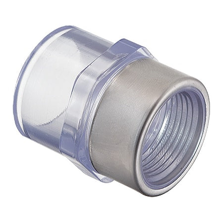 PVC Female Adapter, FNPT x Solvent, 1-1/2 in Pipe Size
