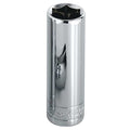 3/8 " Drive, 15/16" SAE, Socket, 12 Points,  Steel, Chrome, 15/16 in