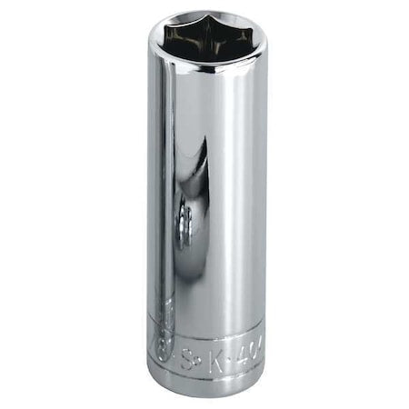 3/8 " Drive, 15/16" SAE, Socket, 12 Points,  Steel, Chrome, 15/16 in