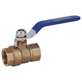 3/8" FNPT Brass Ball Valve Inline