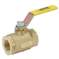 1/2" FNPT Brass Ball Valve Inline