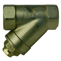 Y Strainer, 1-1/4" Pipe, FNPT x FNPT, 316 Stainless Steel, 800 psi