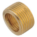 Bushing Low Lead Brass Face Bushing, 1/2 in Male NPT X 3/8 in Female NPT