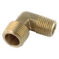 Elbow Low Lead Brass Male Elbow, 3/8 in Male NPT X 1/4 in Male NPT
