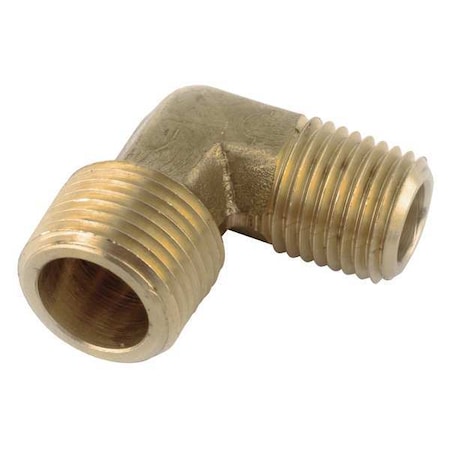 Elbow Low Lead Brass Male Elbow, 3/8 in Male NPT X 1/4 in Male NPT