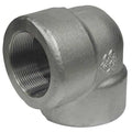 2 in FNPT 304/304L Stainless Steel 90 Degree Elbow, Class 3000, Electro Polished