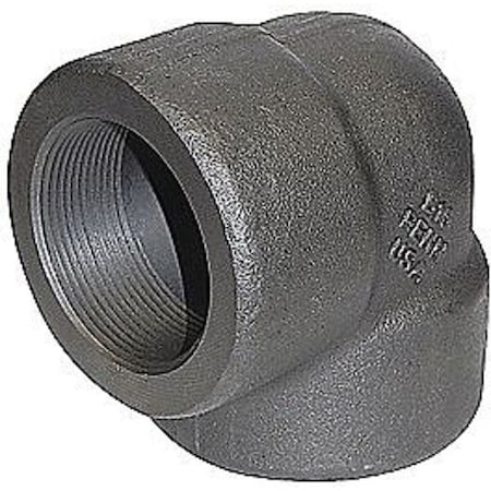 Elbow 90 deg,Low Temp Steel,FNPT,1/2in.