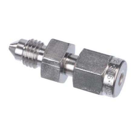 1/2" A-LOK x Flare SS 37 Degree Flare Adapter