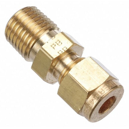 1/4" CPI x MNPT Brass Thermocouple Connector
