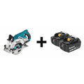 Cordless Circ Saw Kit,7-1/4 in Blade Dia
