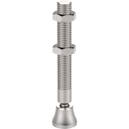 Swivel Foot Spindle,3/8-16,0.63,3.06