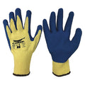 Cut-Resistant Coated Gloves, Cut Level A4 ,Dipped ,Latex ,Rough ,2XL 1 PR