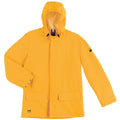 Rain Jacket, PVC/Polyester, Yellow, L