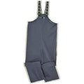 Rain Bib Overall, Polyester, 31 1/2 in Inseam, 31 in Waist, 35 mil Thickness, Navy, S