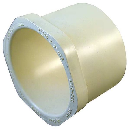 CPVC Transition Bushing, CTS, Schedule SDR-11, 1-1/4" Pipe Size, IPS x CTS Hub