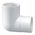 PVC Street Elbow, 90 Degrees, Spigot x Socket, 1-1/2 in Pipe Size
