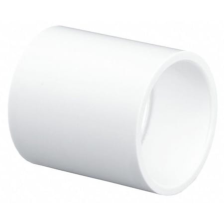PVC Coupling, Socket x Socket, 6 in Pipe Size