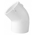 PVC Elbow, 45 Degrees, Socket x Socket, 8 in Pipe Size