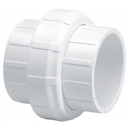 PVC Union, Socket x Socket, 3 in Pipe Size