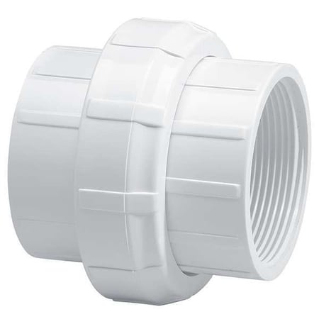 PVC Union, FNPT x FNPT, 1 in Pipe Size