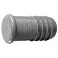 PVC Straight Plug, Insert, 1 in Pipe Size