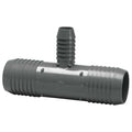 PVC Reducing Tee, Insert, 3/4 in x 3/4 in x 1/2 in Pipe Size