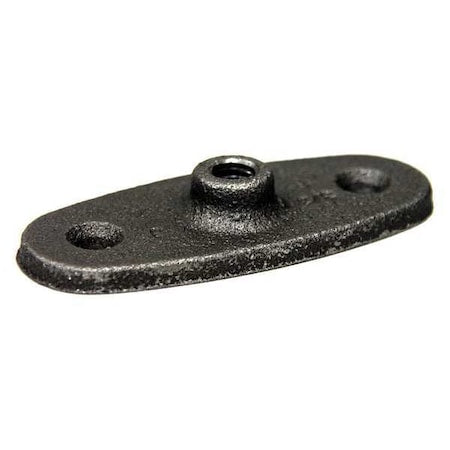 Threaded Rod Hanger Plate,2.8"L,1.4"W