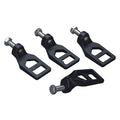 Cast Iron, Black Finish, Lock Down Lugs